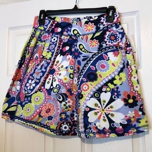 Fun patterned skirt!!